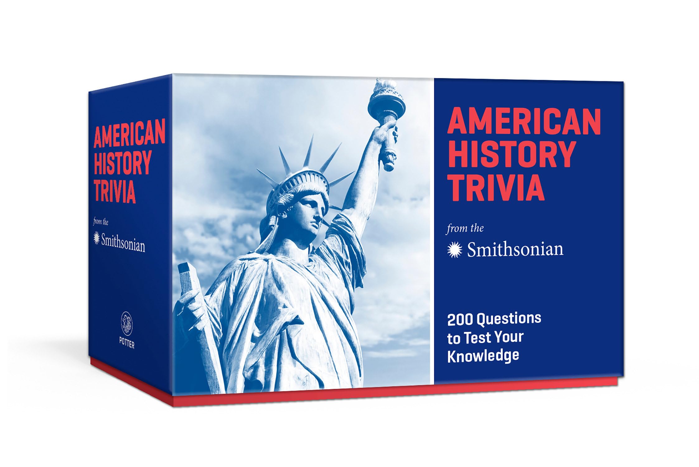Clarkson Potter American History Trivia From The Smithsonian: Trivia Cards: 200 Questions To Test Your Knowledge