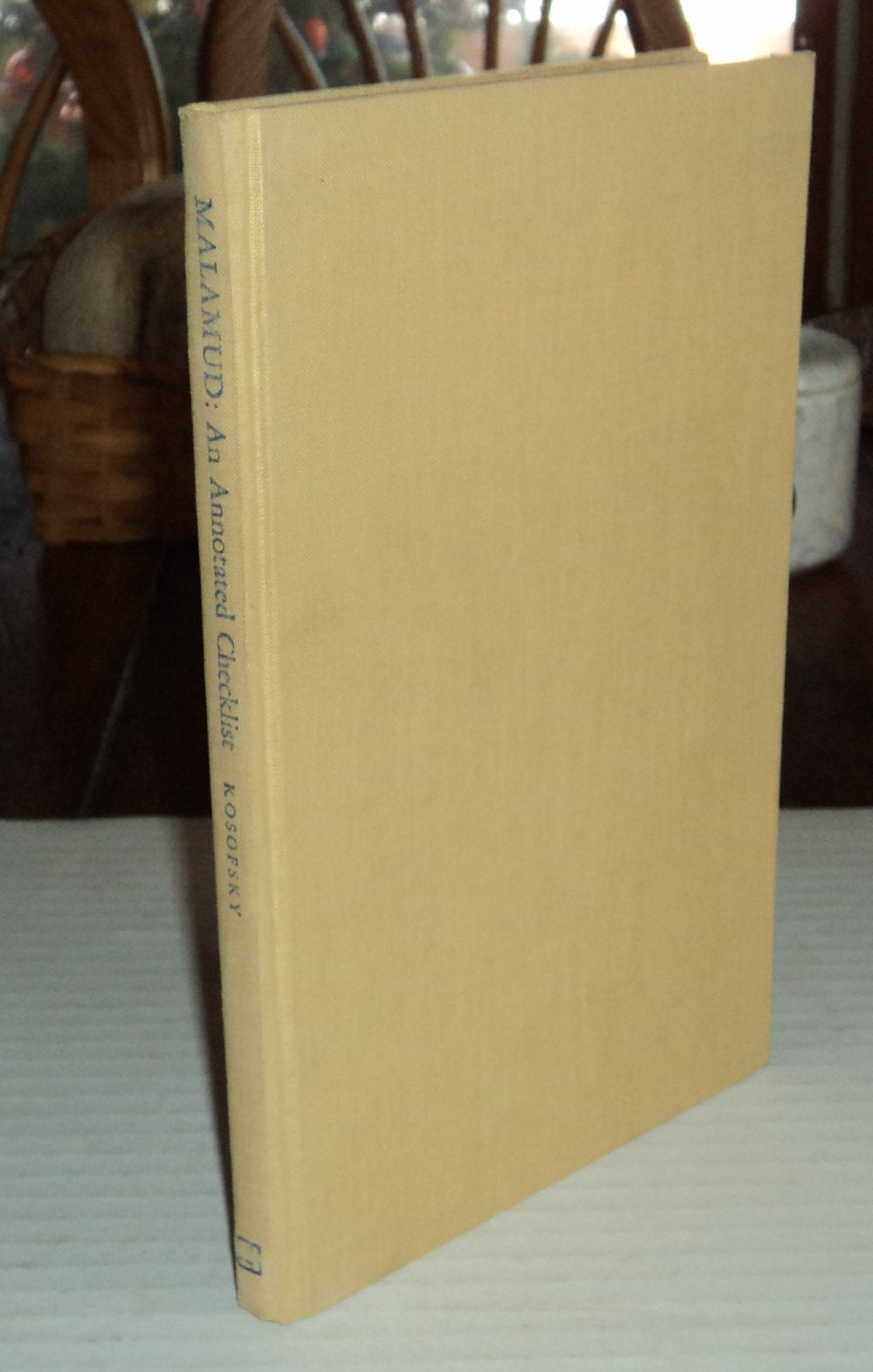 Bernard Malamud; an annotated checklist (The Serif series: bibliographies and checklists),Used