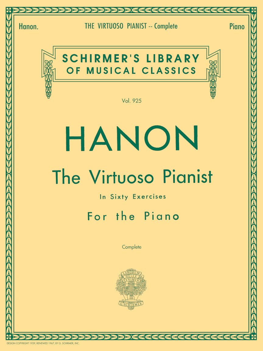 Hanon: The Virtuoso Pianist In Sixty Exercises For The Piano, Vol. 925, Complete (Schirmer's Library Of Musical Classics),New