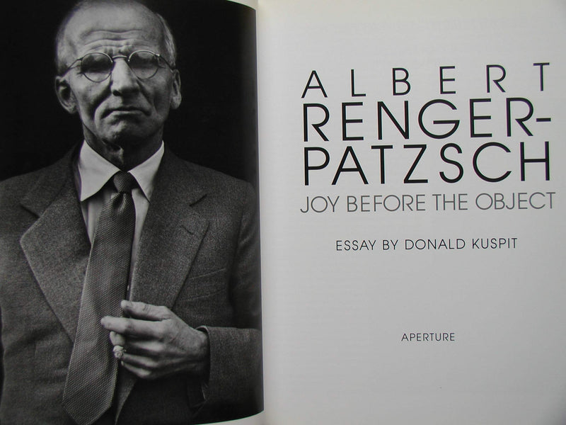Aperture: Albert Rengerpatzsch,Used