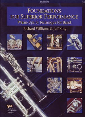 Foundations for Superior Performance: Warmups and Technique for Band : Trombone,Used