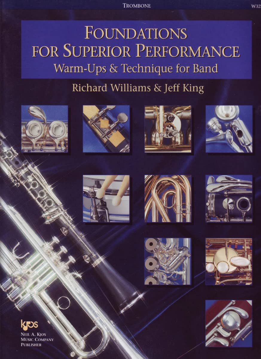 Foundations for Superior Performance: Warmups and Technique for Band : Trombone,Used