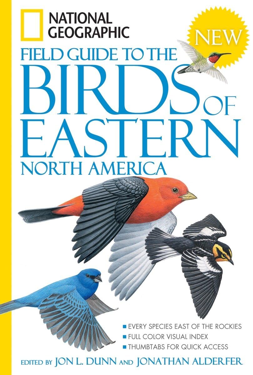 National Geographic Field Guide To The Birds Of Eastern North America (National Geographic Field Guide To Birds),Used