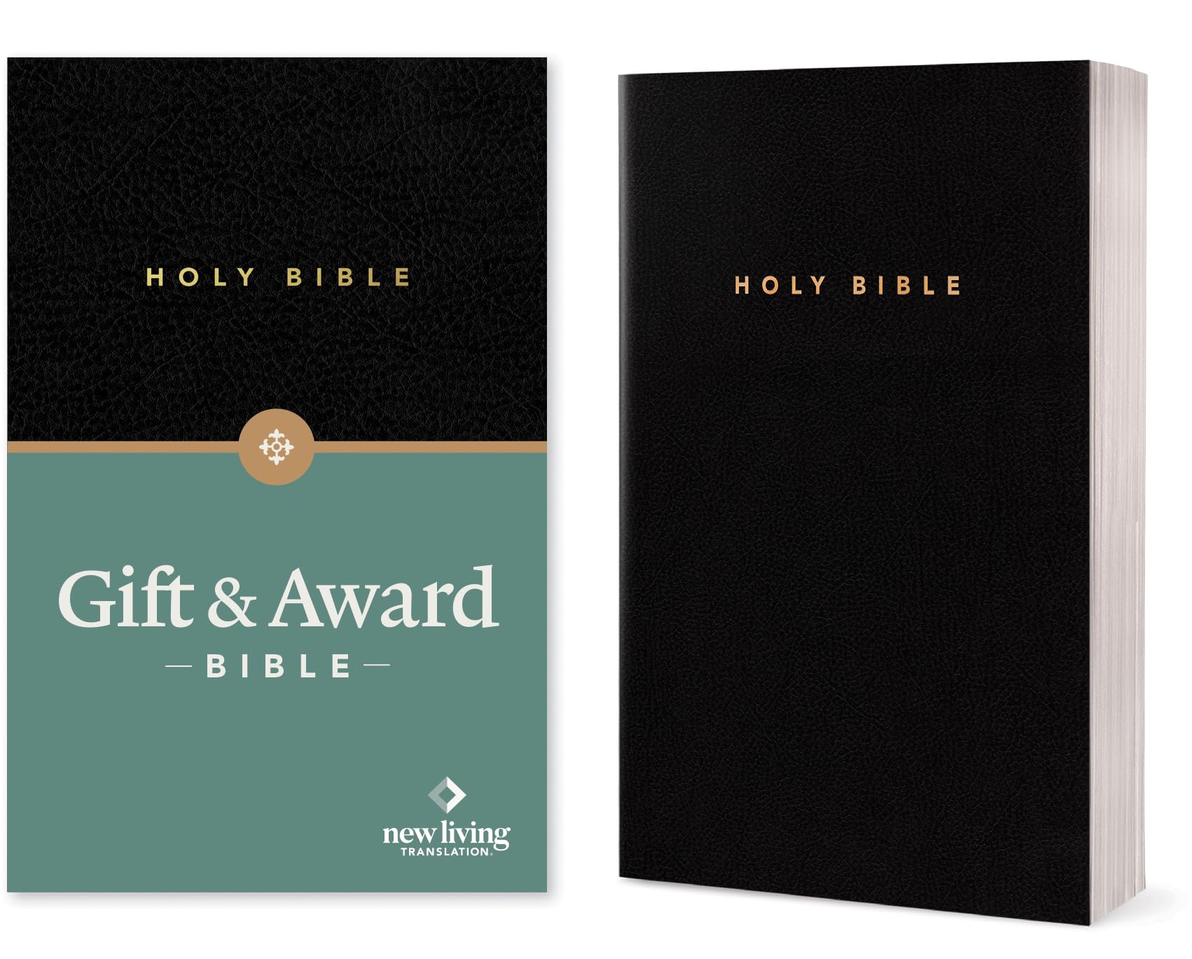 Gift and Award Bible NLT (Imitation Leather, Black, Red Letter),Used