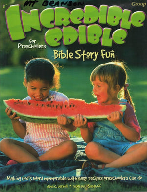 Incredible Edible Bible Story Fun for Preschoolers,Used