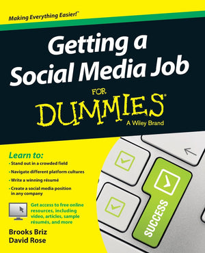 Getting a Social Media Job For Dummies,Used