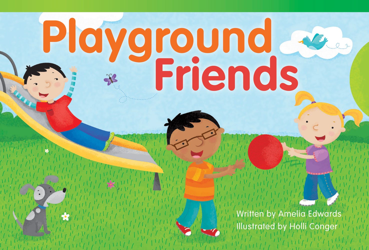 Teacher Created Materials  Literary Text: Playground Friends  Grade 1  Guided Reading Level B,Used