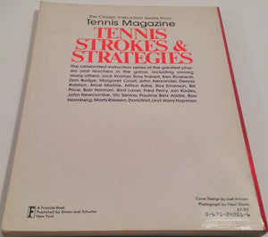 Tennis Strokes and Strategies,Used