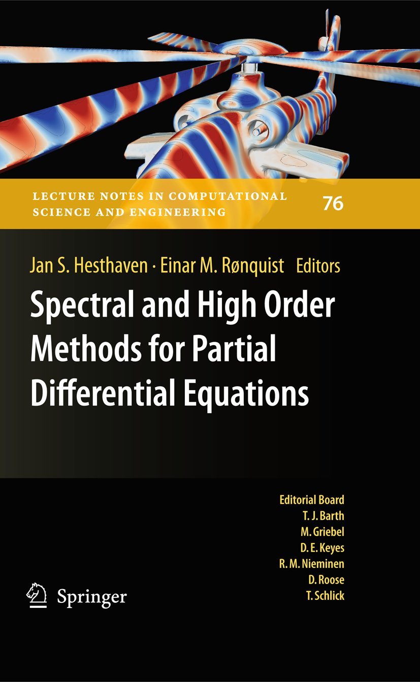 Spectral and High Order Methods for Partial Differential Equations: Selected papers from the ICOSAHOM '09 conference, June 2226,Used