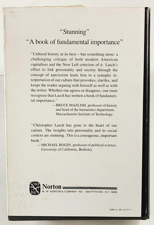 The Culture of Narcissism: American Life in an Age of Diminishing Expectations,New