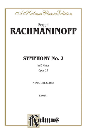 Symphony No. 2 in E Minor, Op. 27: Kalmus Edition,Used