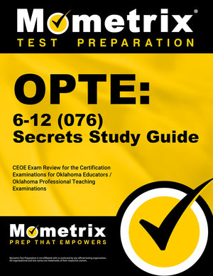 Opte: 612 076 Secrets: CEOE Exam Review for the Certification Examinations for Oklahoma Educators / Oklahoma Professional Teach,Used