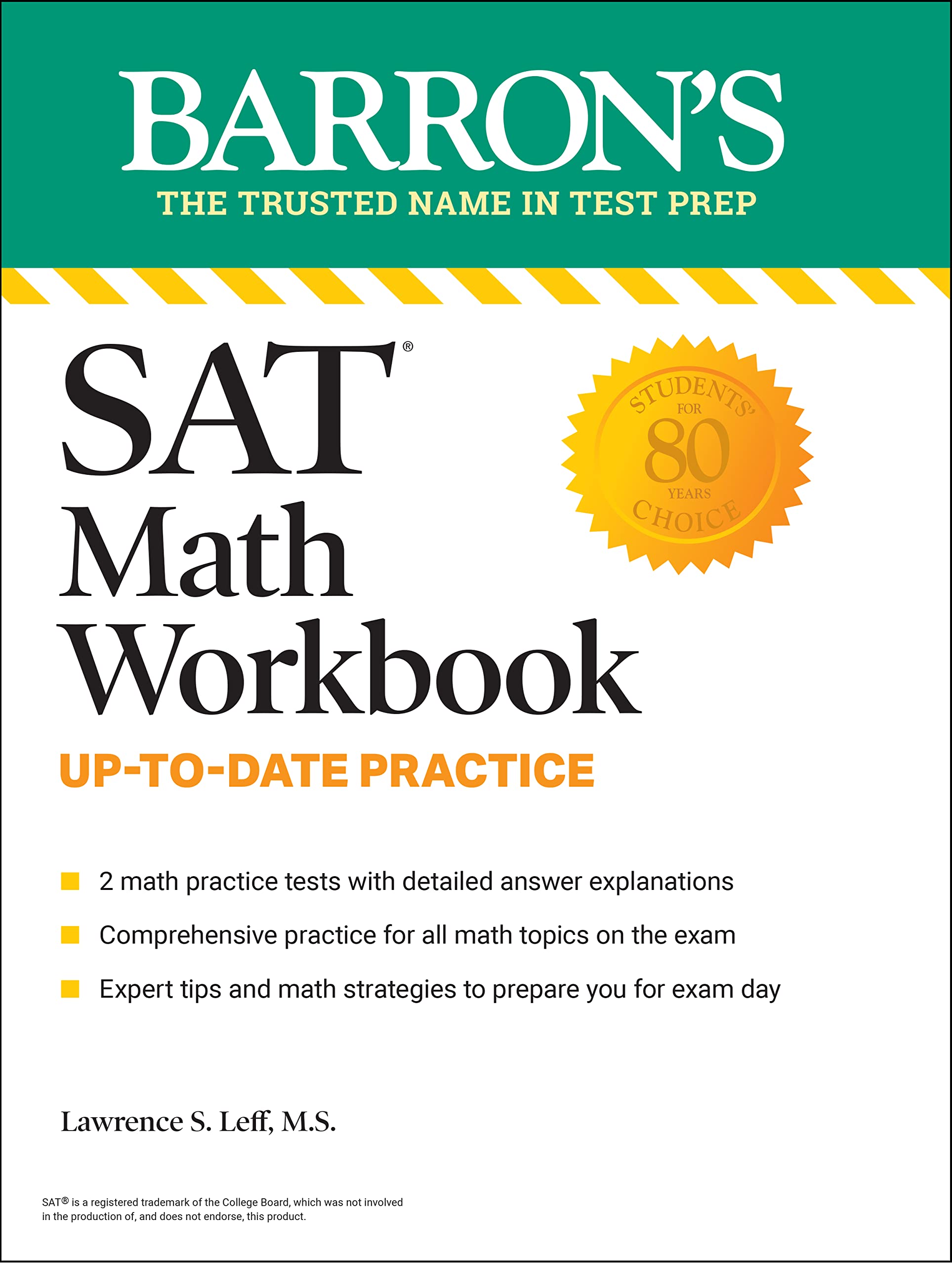 Sat Math Workbook (Barron'S Sat Prep)