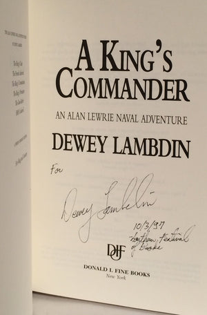 A King's Commander (Alan Lewrie),Used