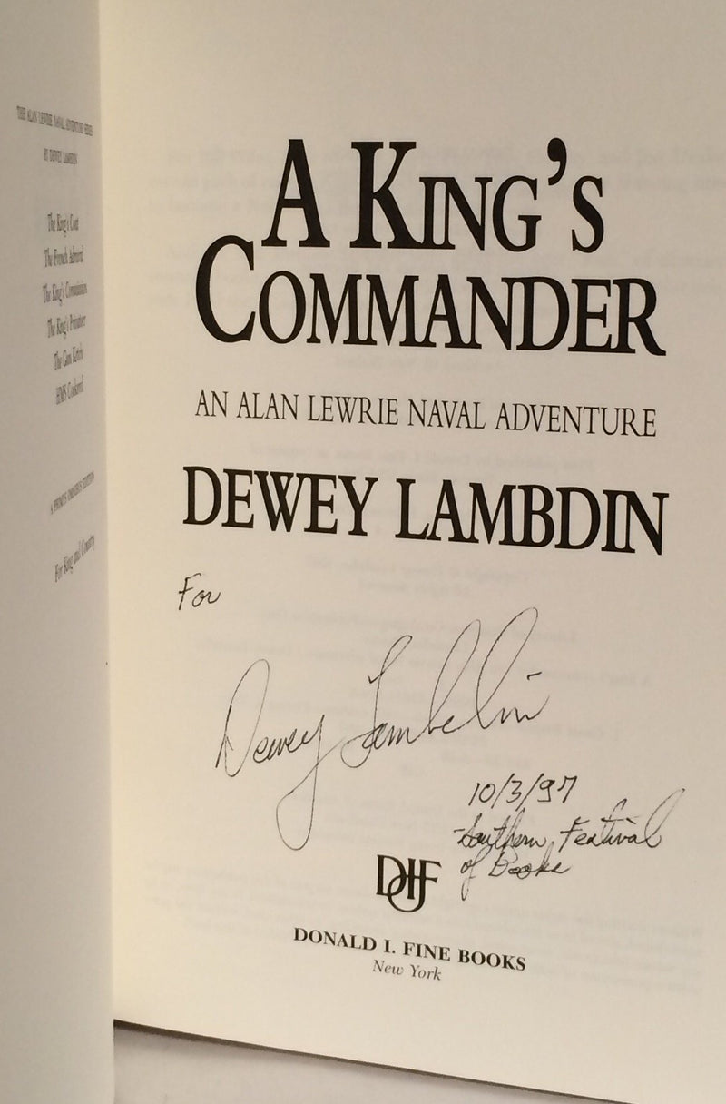 A King's Commander (Alan Lewrie),Used