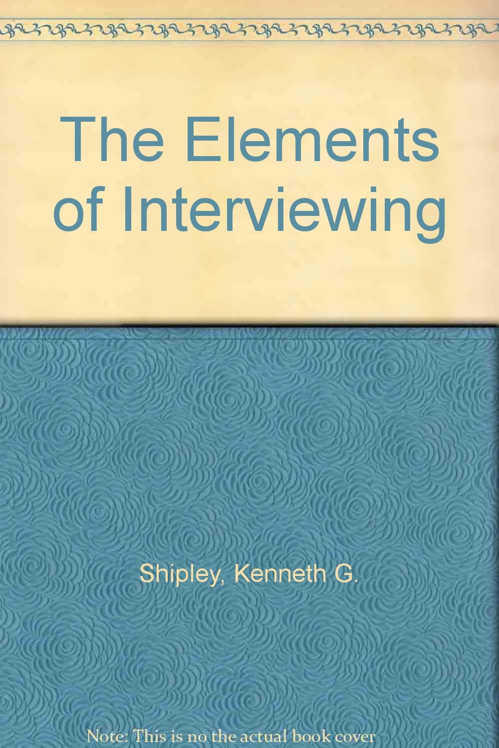 The Elements of Interviewing,Used