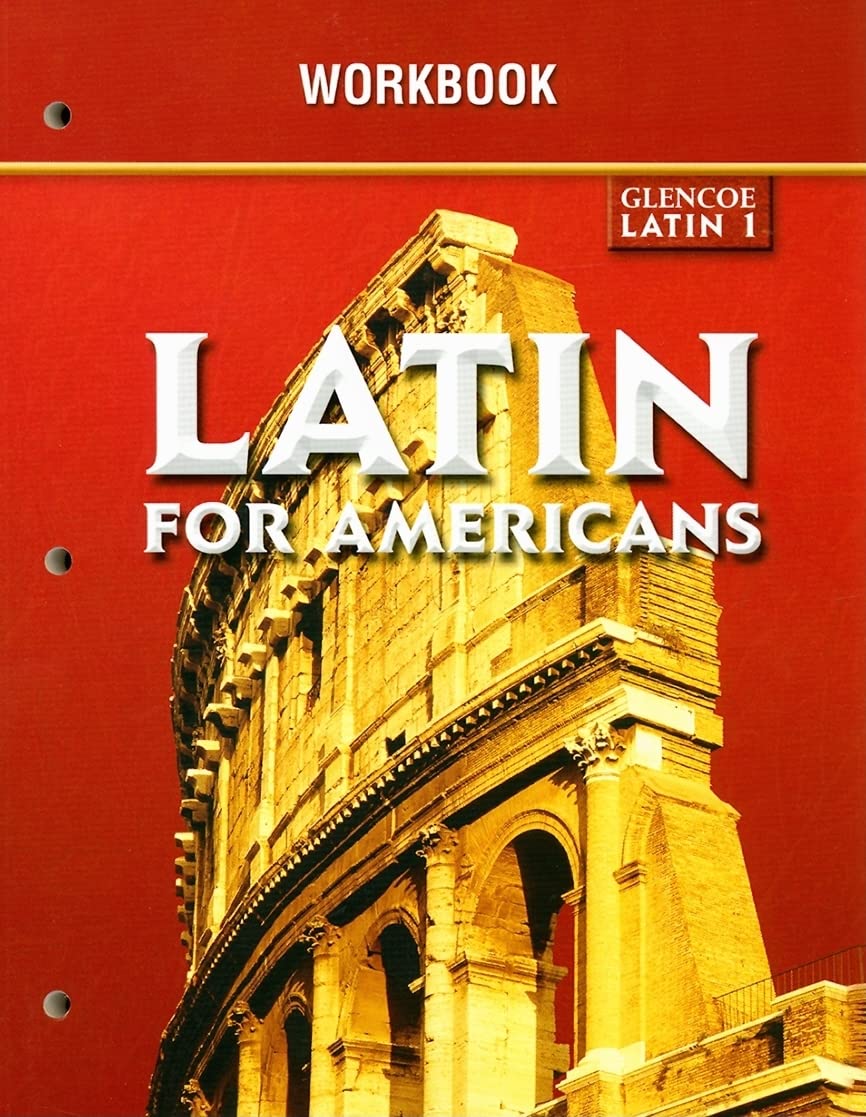 Latin For Americans Level 1: Writing Activities Workbook-used