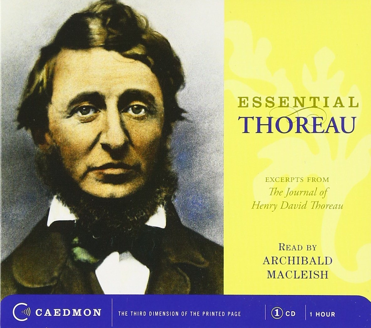 Essential Thoreau CD: Excerpts From the Journal of Henry David Thoreau,New