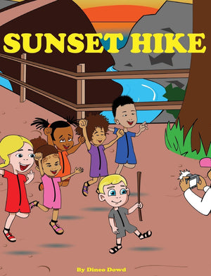 Sunset Hike: A children's hiking book, to motivate children to step outside and explore nature.,Used