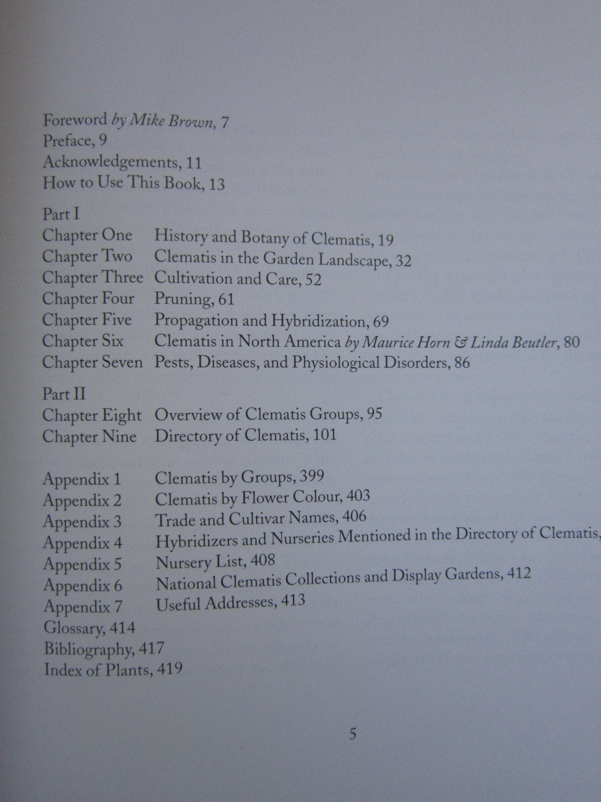 An Illustrated Encyclopedia Of Clematis