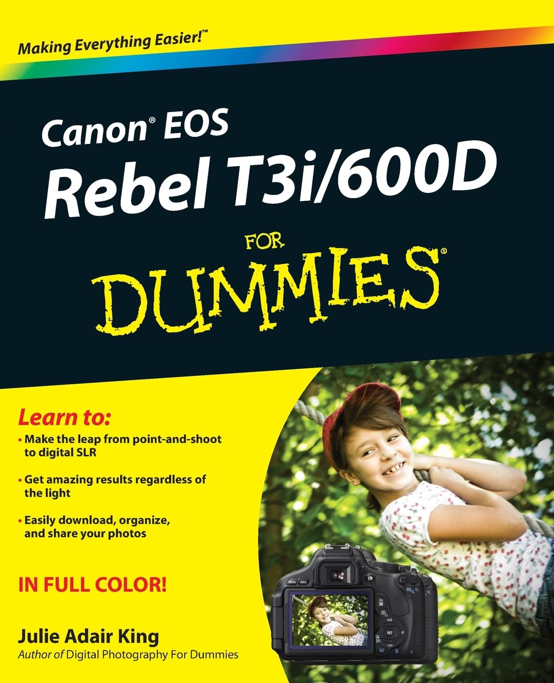 Canon EOS Rebel T3i / 600D For Dummies,Used