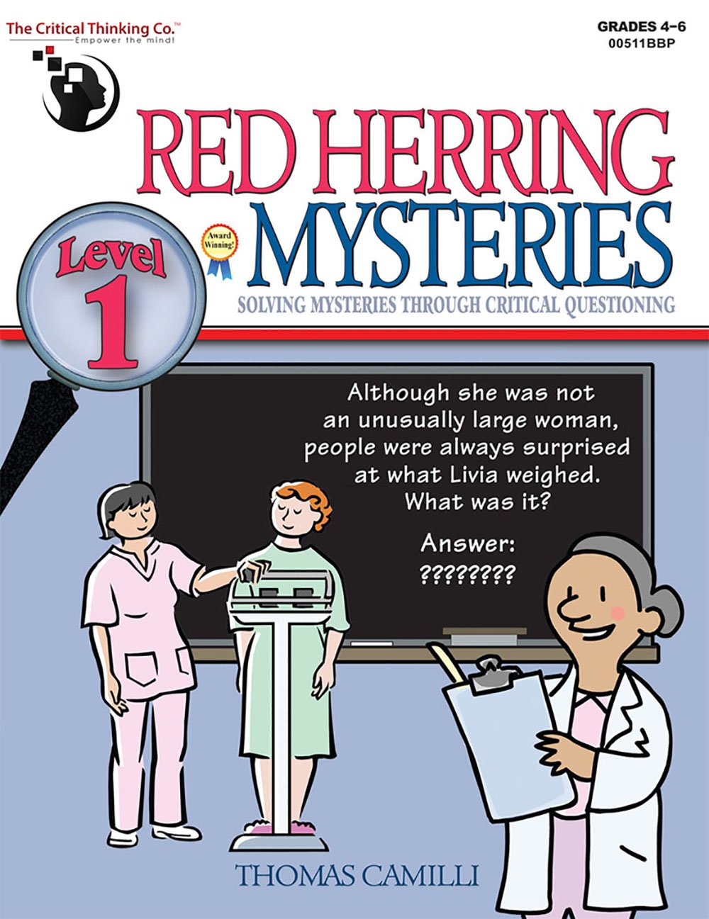 Red Herring Mysteries Level 1 Workbook  Solving Mysteries through Critical Questioning (Grades 46),Used