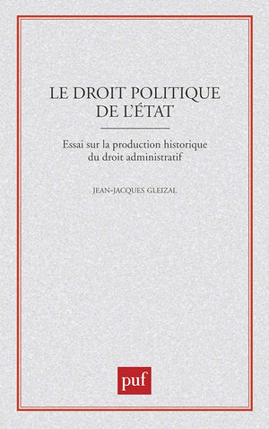 Le droit politique de l'tat,Used