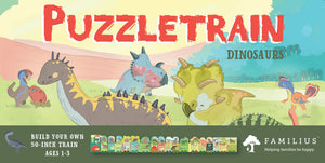 Puzzletrain: Dinosaurs 26Piece Puzzle