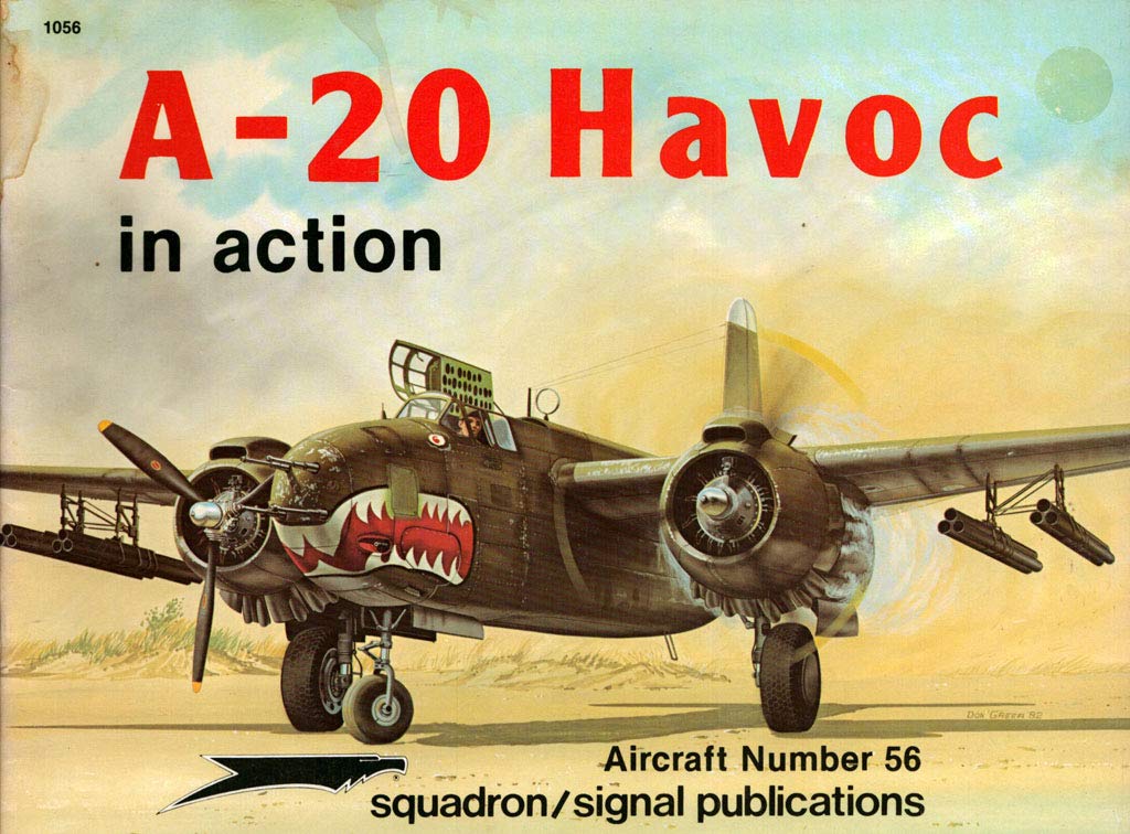 A20 Havoc in Action  Aircraft No. 56,Used