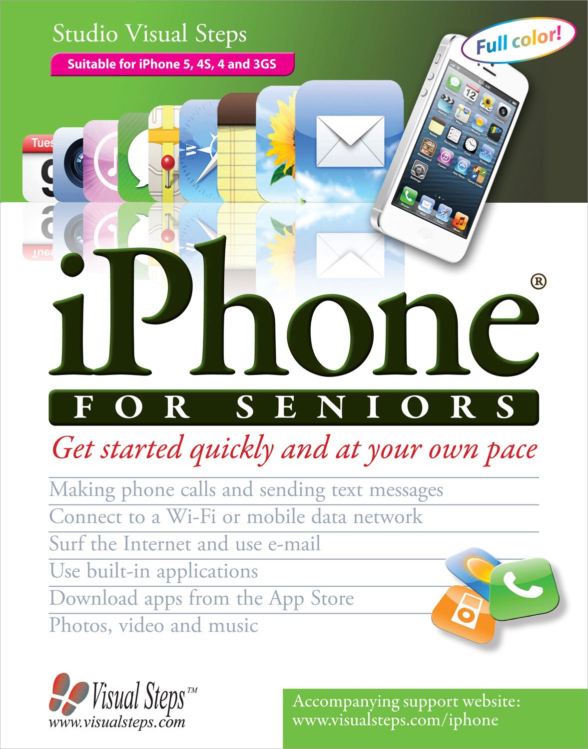 iPhone for Seniors (Computer Books for Seniors series),New