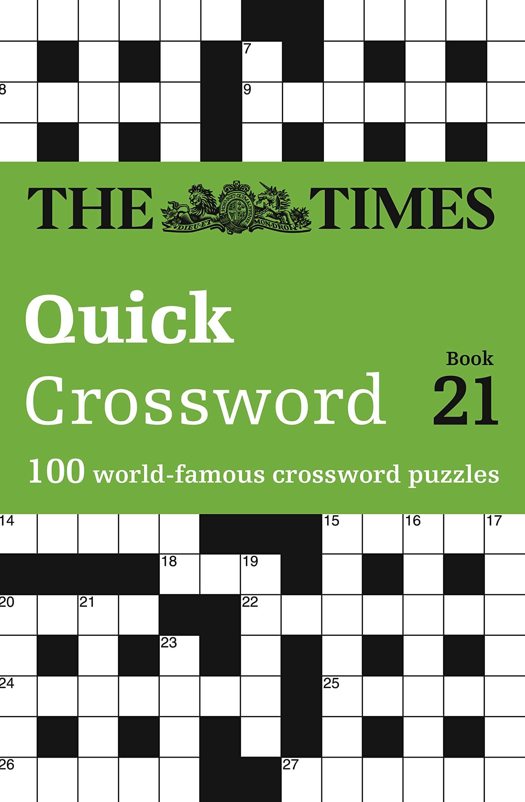 The Times Quick Crossword Book 21: 100 General Knowledge Puzzles from The Times 2,Used