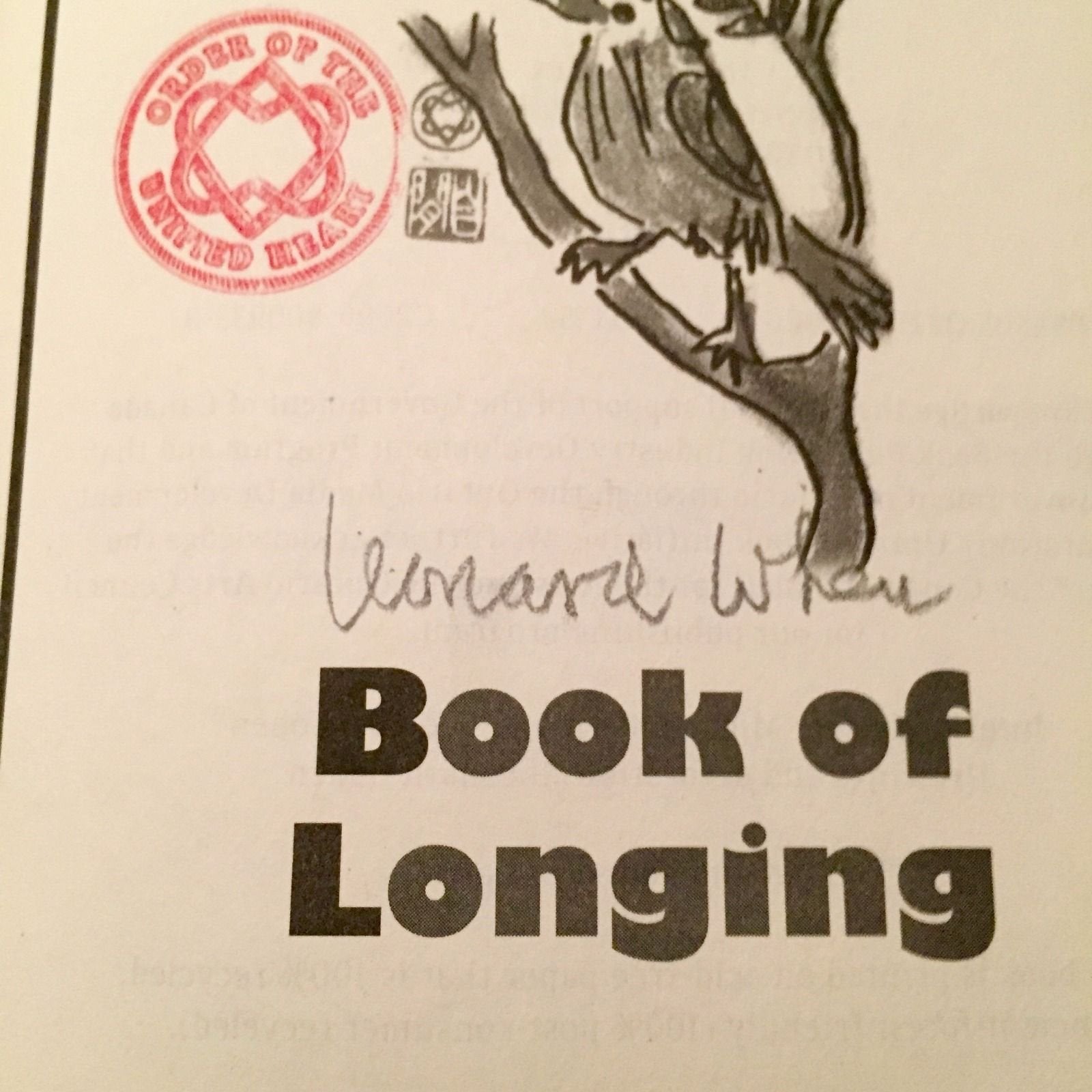Book Of Longing