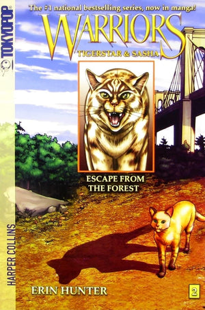Warriors: Tigerstar And Sasha #2: Escape From The Forest,Used