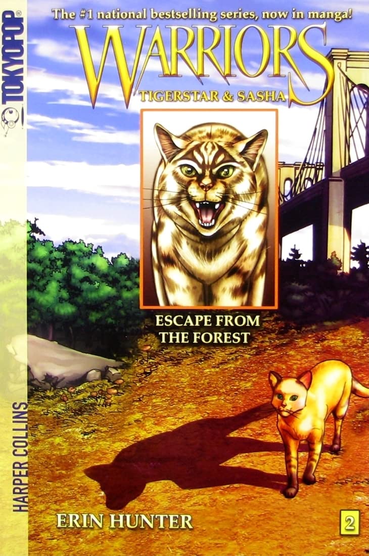 Warriors: Tigerstar And Sasha #2: Escape From The Forest,Used