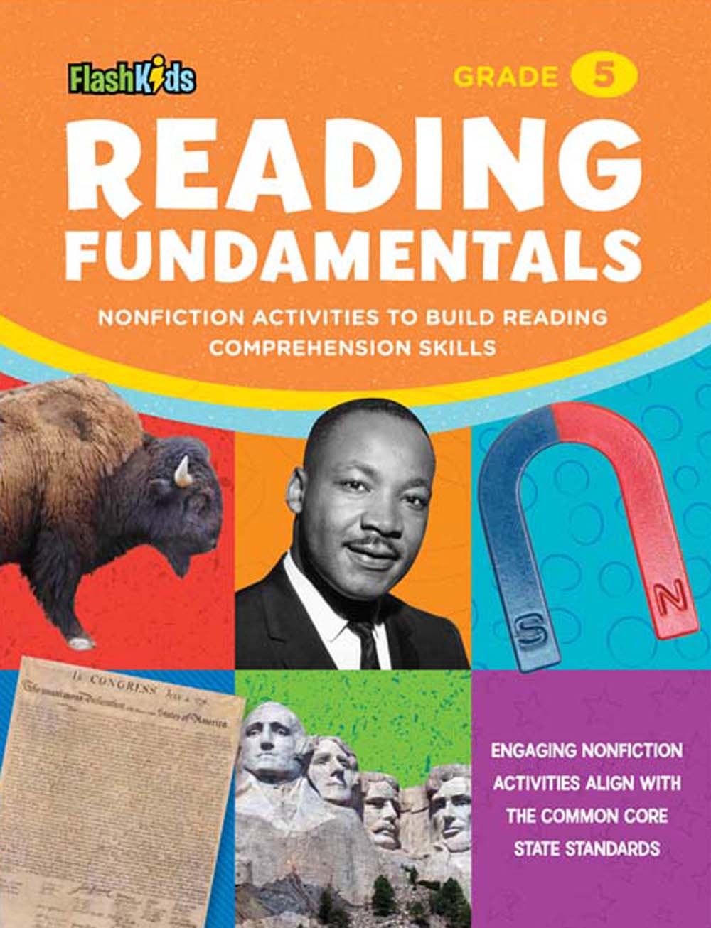 Reading Fundamentals: Grade 5: Nonfiction Activities to Build Reading Comprehension Skills (Flash Kids Fundamentals),Used