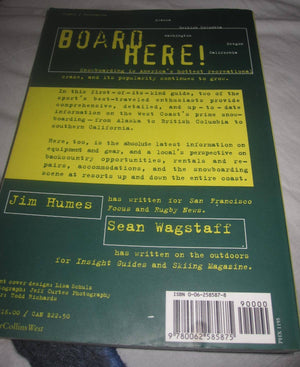 Boarderlands: The Snowboarder's Guide to the West Coast,Used