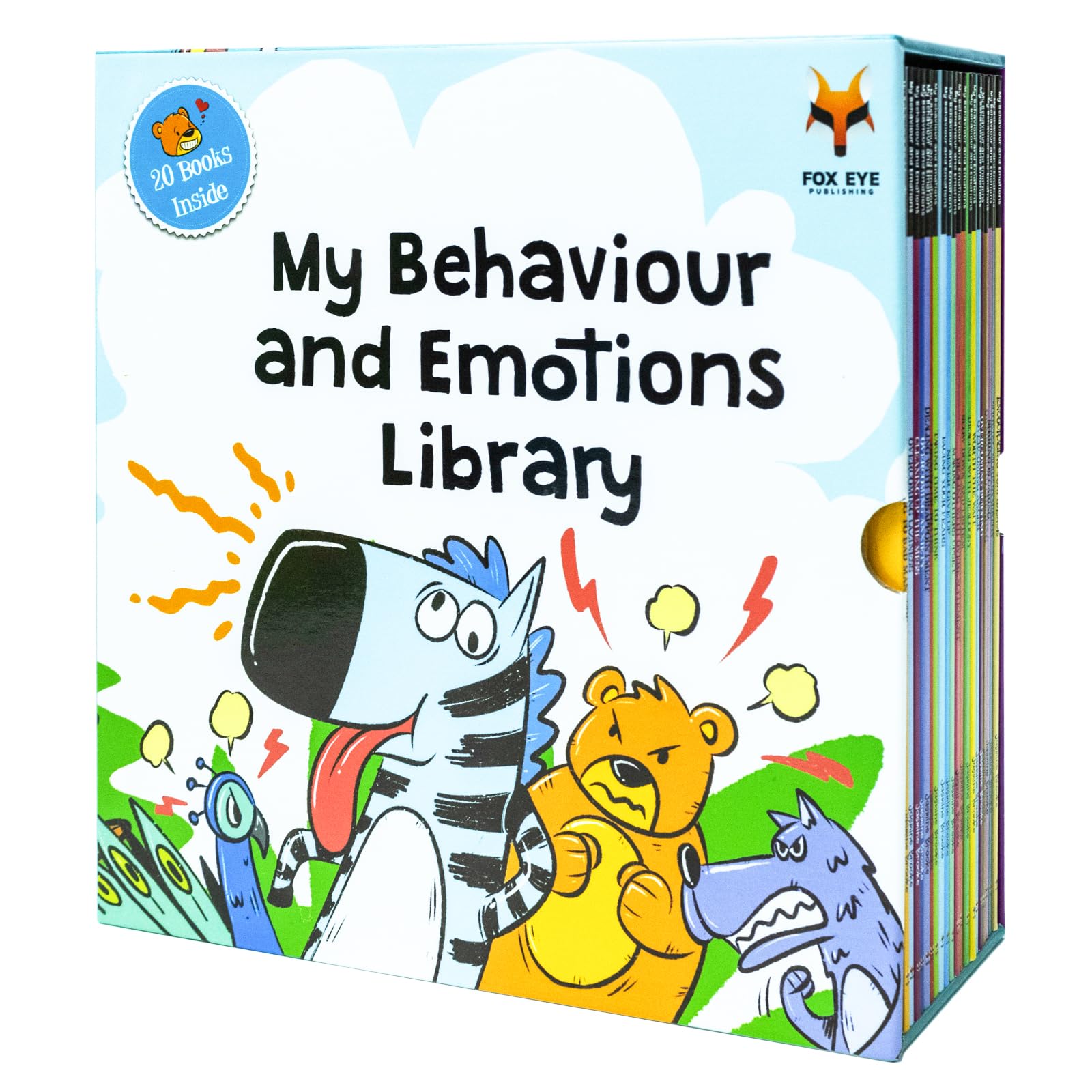 My Behaviour and Emotions Library 20 Books Box Set: Anxiety, Confidence, Bullying, Sympathy, Lying, Jealousy, Anger, Patience, S