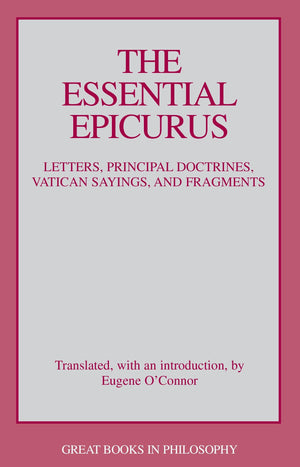 The Essential Epicurus (Great Books in Philosophy),Used