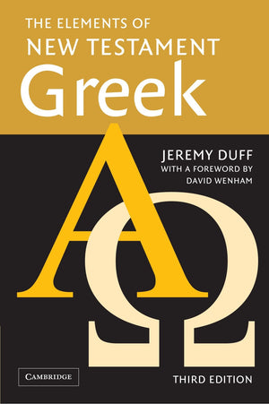 The Elements of New Testament Greek,New