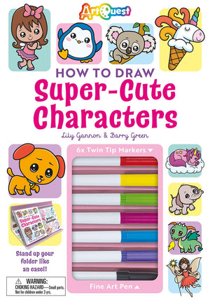 How To Draw SuperCute Characters (Art Studio Kits)