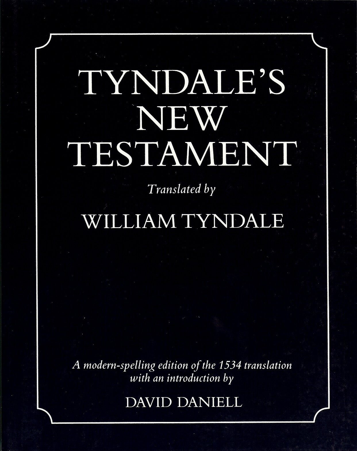 Tyndale'S New Testament