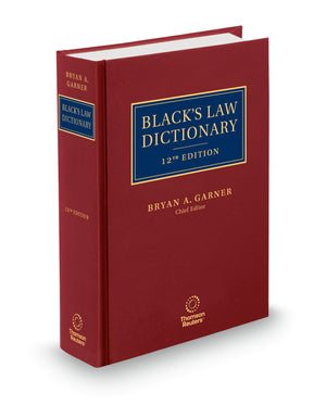 Blacks Law Dictionary, 12th Edition