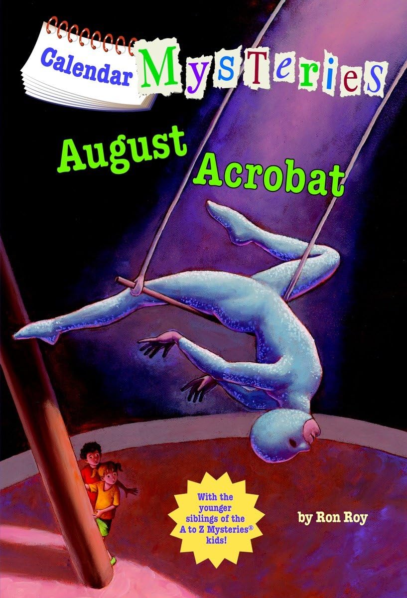 Calendar Mysteries #8: August Acrobat,Used
