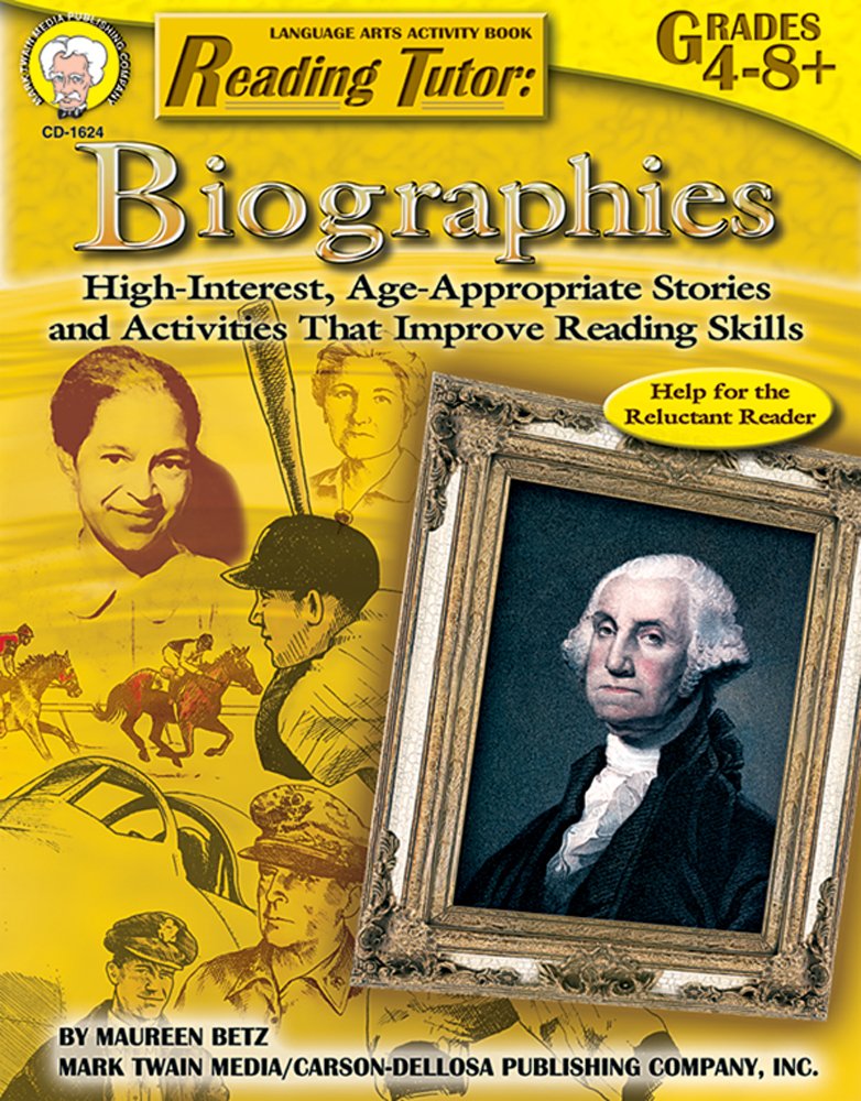 Mark Twain  Reading Tutor, Grades 4  8 (Tutor Series),Used