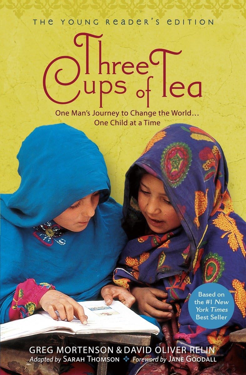 Three Cups of Tea: One Man's Journey to Change the World... One Child at a Time (Young Reader's Edition),Used