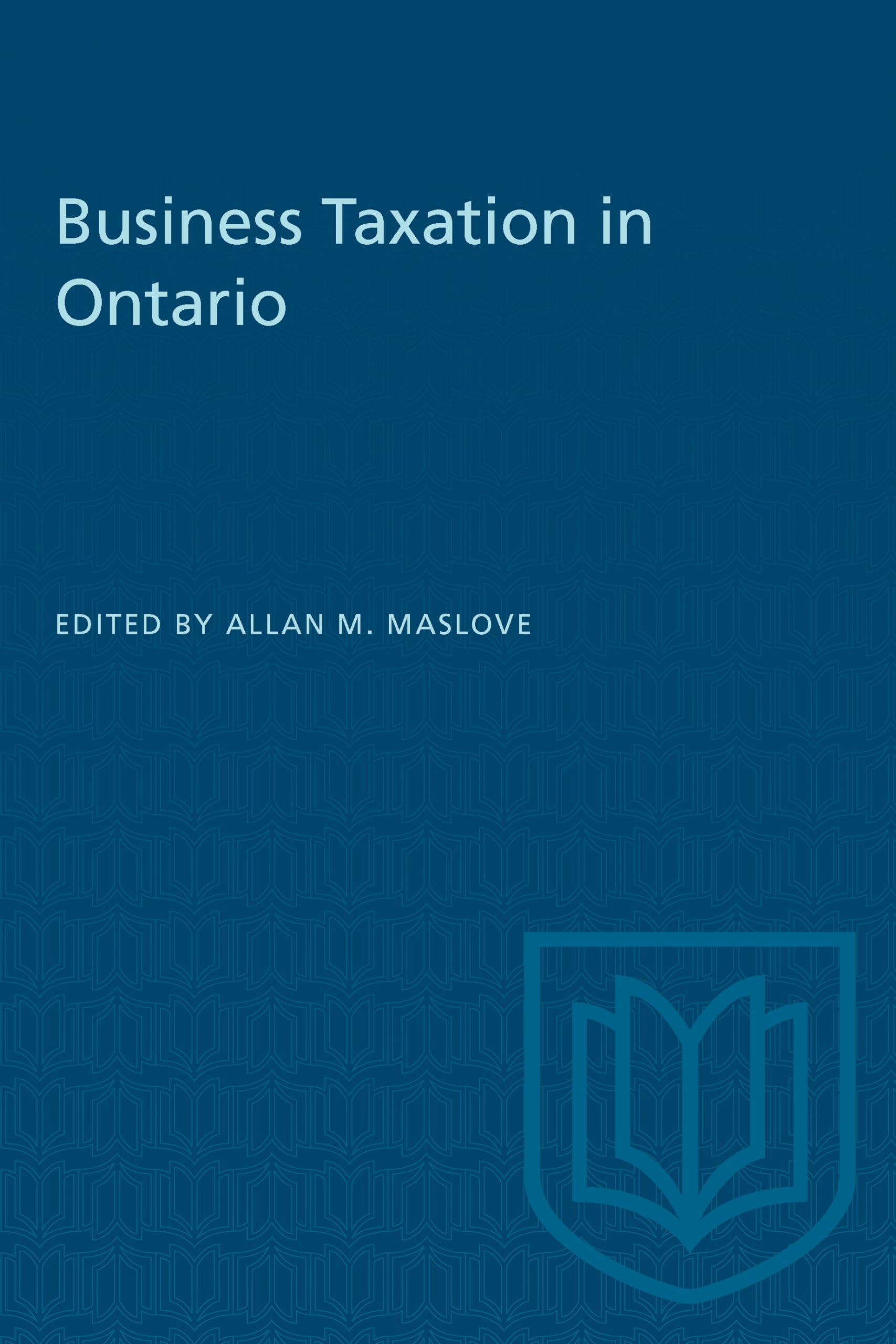 Business Taxation in Ontario (Heritage),Used