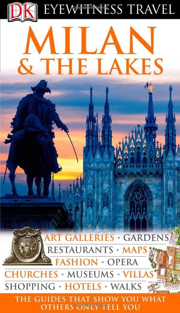 Milan & The Lakes (Eyewitness Travel Guides),Used