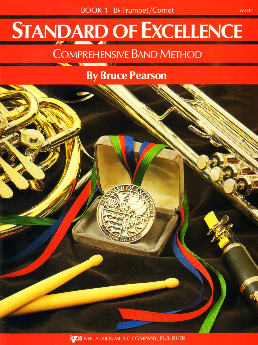 W21TP  Standard of Excellence Book 1 Trumpet  Book Only,Used