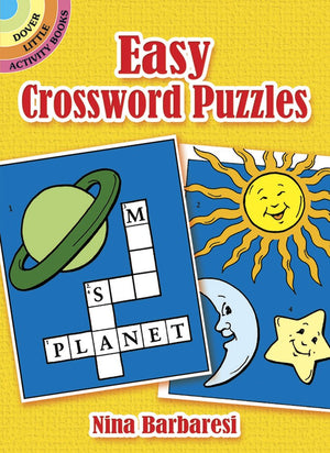 Easy Crossword Puzzles (Dover Little Activity Books: Puzzles),Used
