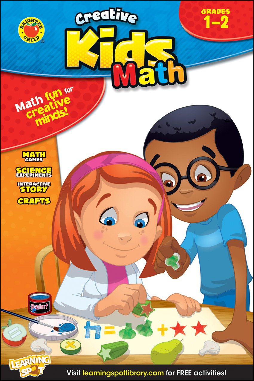 Math, Grades 1  2 (Creative Kids),Used